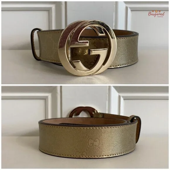 Gucci imprime belt 2025
